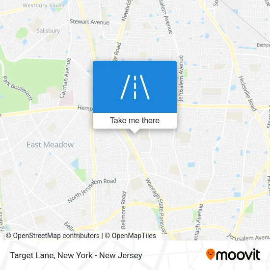 Target Lane map