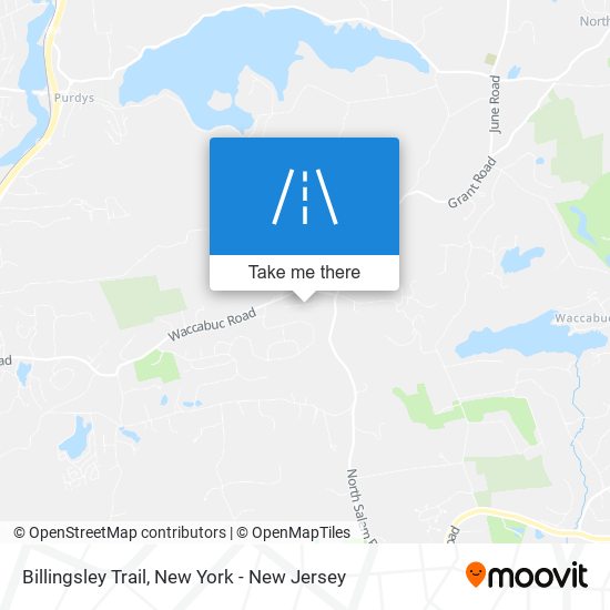 Billingsley Trail map
