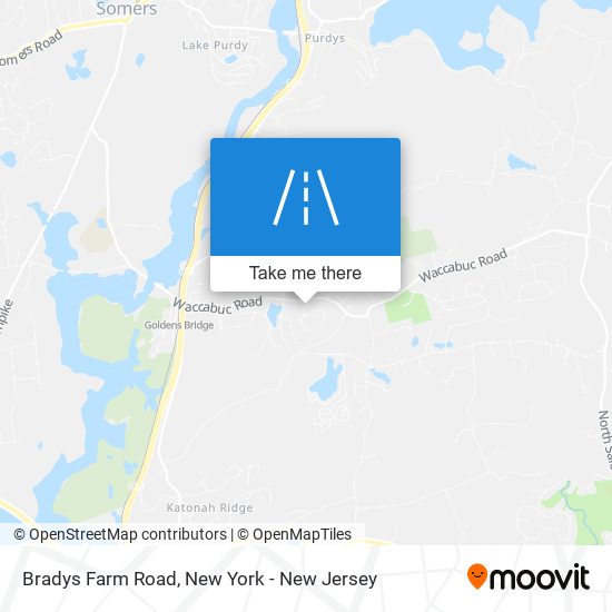 Bradys Farm Road map