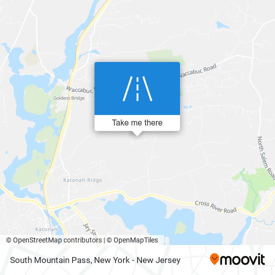 South Mountain Pass map