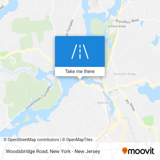 Woodsbridge Road map