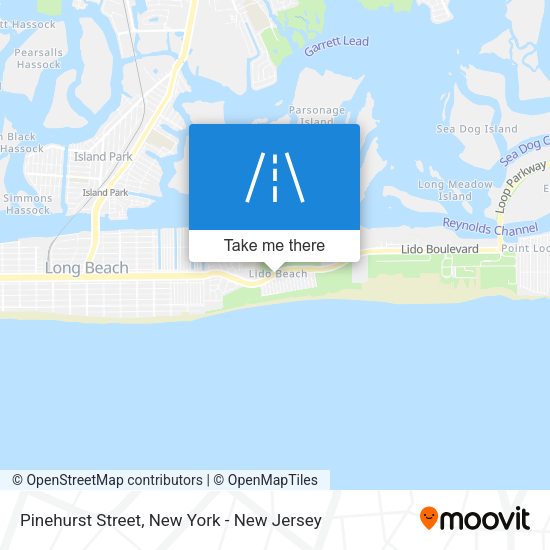 Mapa de Pinehurst Street