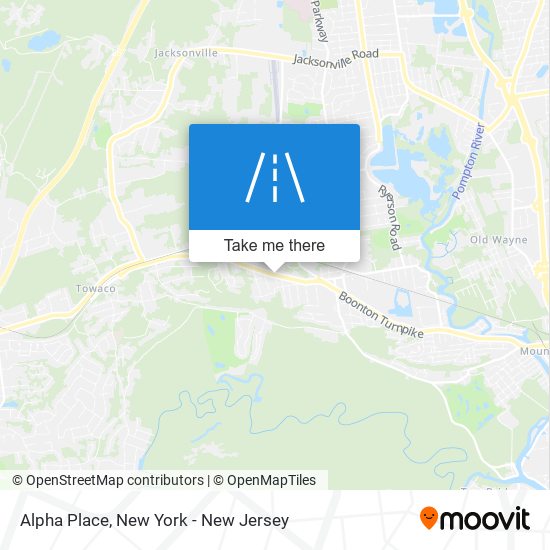 Mapa de Alpha Place