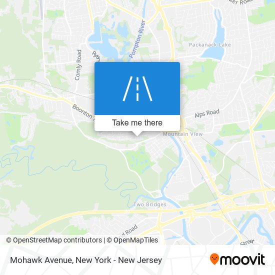 Mohawk Avenue map