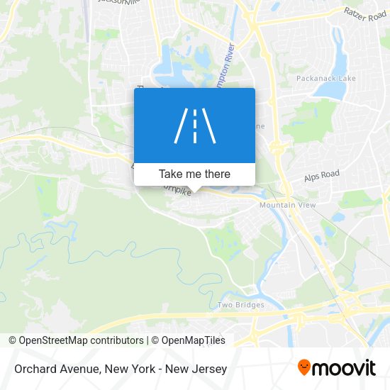 Mapa de Orchard Avenue