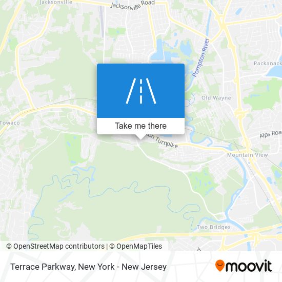 Terrace Parkway map