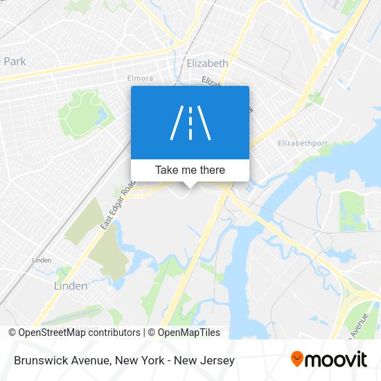 Brunswick Avenue map