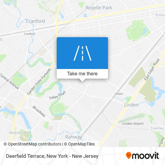 Deerfield Terrace map