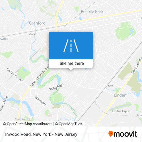 Inwood Road map