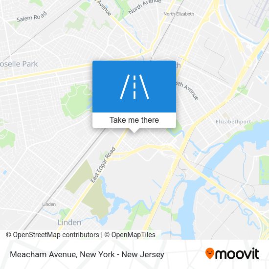 Mapa de Meacham Avenue