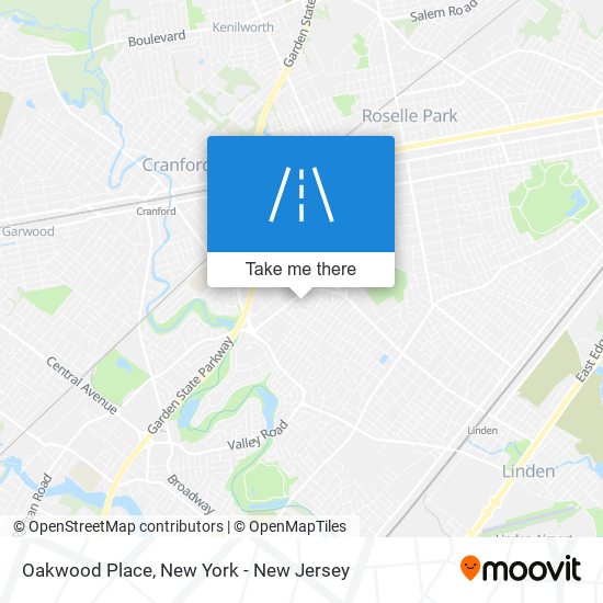 Oakwood Place map