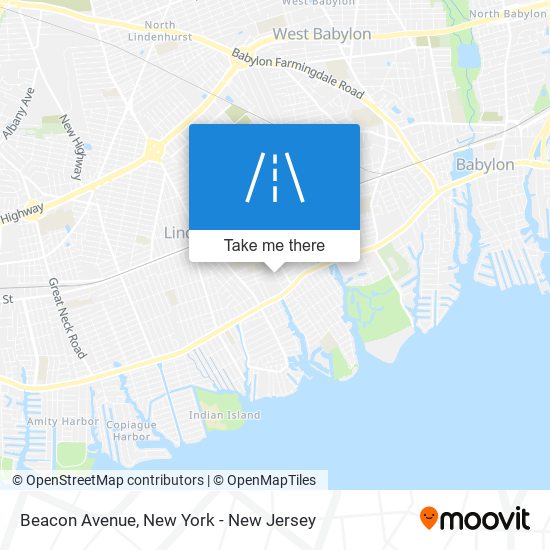 Mapa de Beacon Avenue