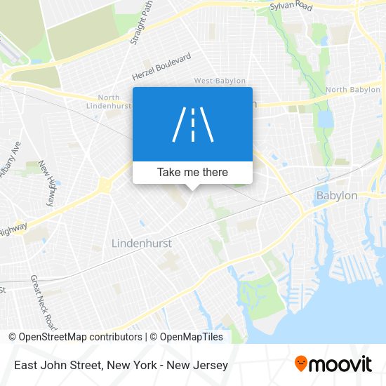 Mapa de East John Street