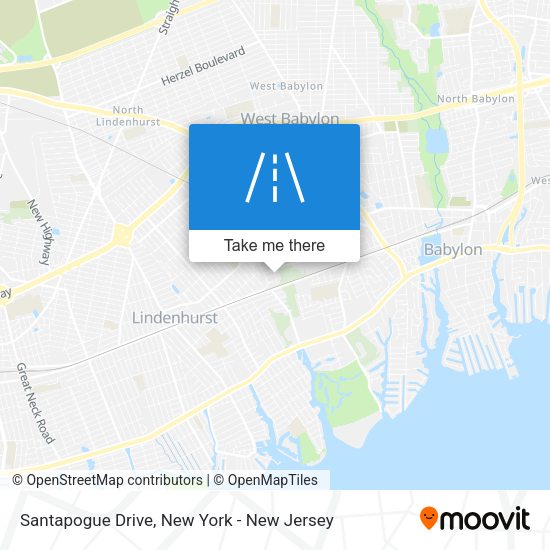 Mapa de Santapogue Drive