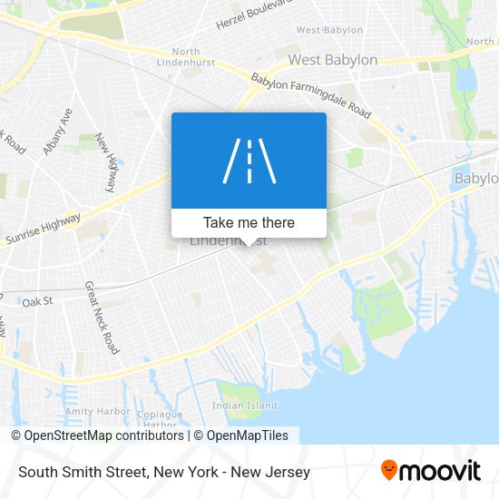Mapa de South Smith Street