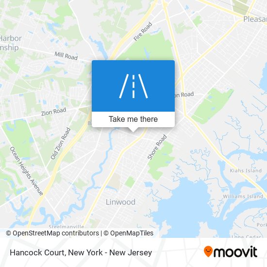 Hancock Court map