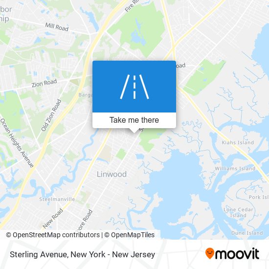 Mapa de Sterling Avenue