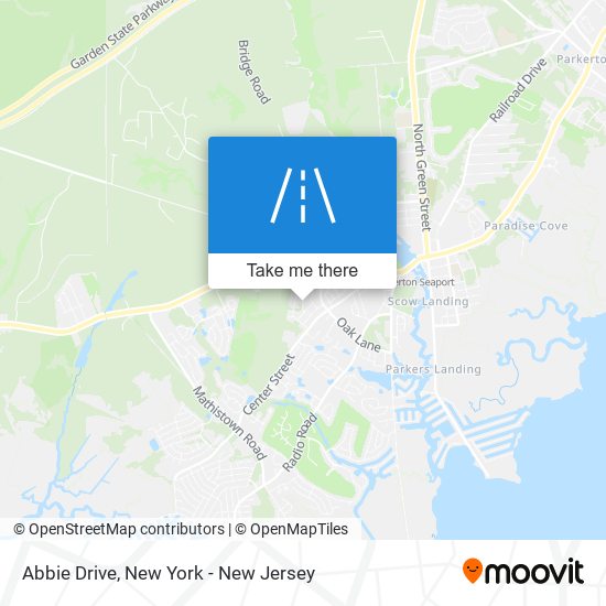 Mapa de Abbie Drive