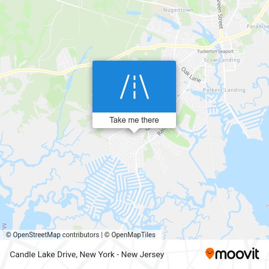 Mapa de Candle Lake Drive