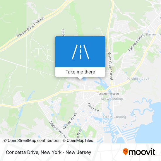 Mapa de Concetta Drive