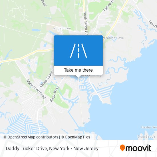 Daddy Tucker Drive map