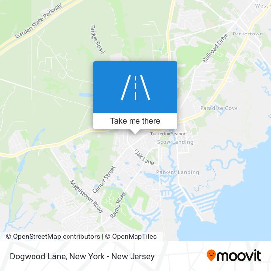 Mapa de Dogwood Lane