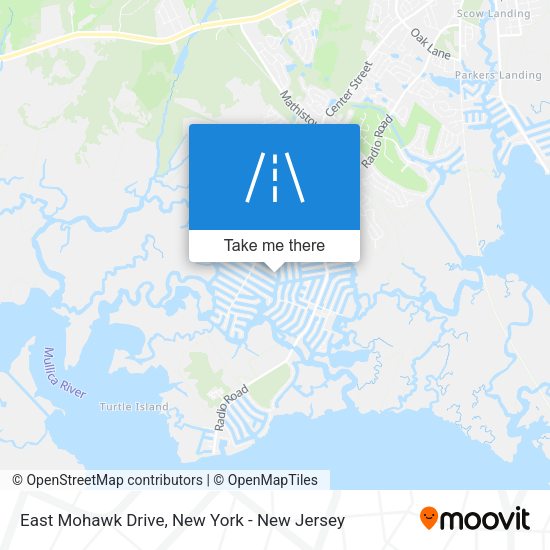 Mapa de East Mohawk Drive