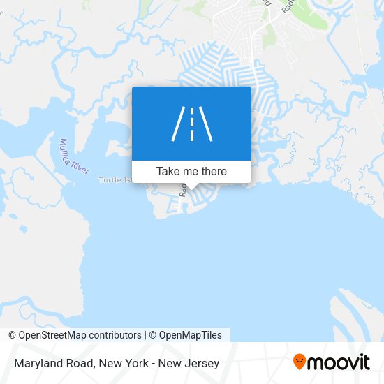 Maryland Road map