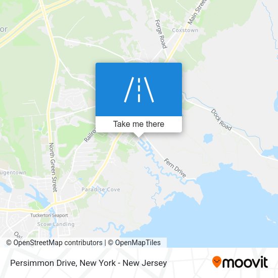 Mapa de Persimmon Drive