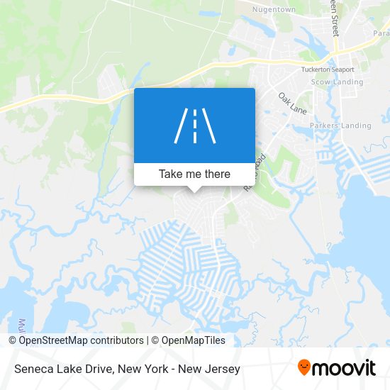Mapa de Seneca Lake Drive
