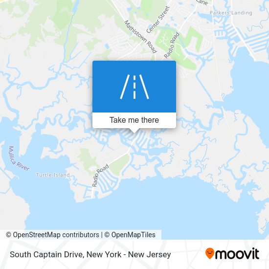 Mapa de South Captain Drive