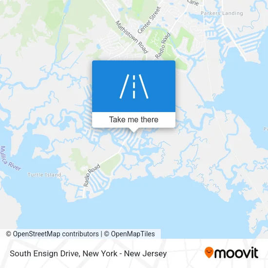 Mapa de South Ensign Drive