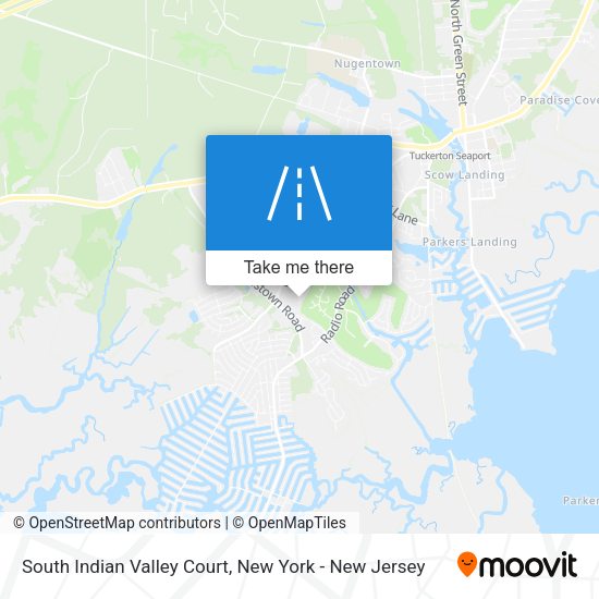 South Indian Valley Court map