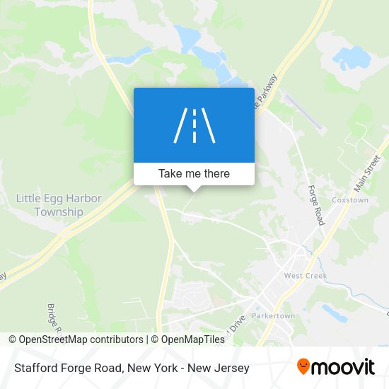 Stafford Forge Road map