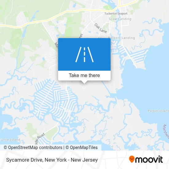Sycamore Drive map