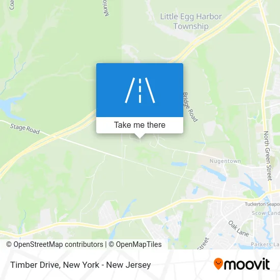 Timber Drive map