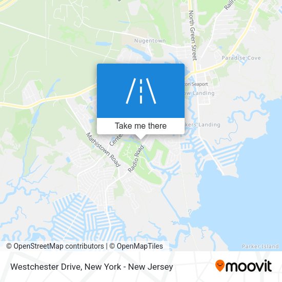 Westchester Drive map