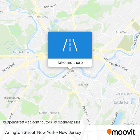 Arlington Street map