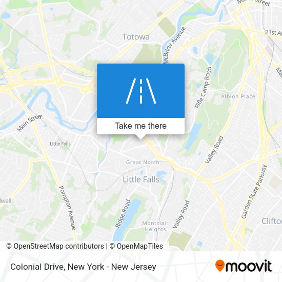 Mapa de Colonial Drive