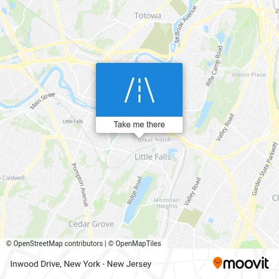 Inwood Drive map