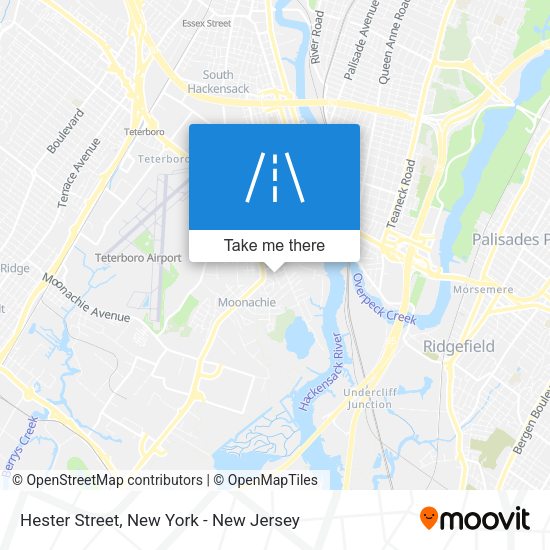 Hester Street map