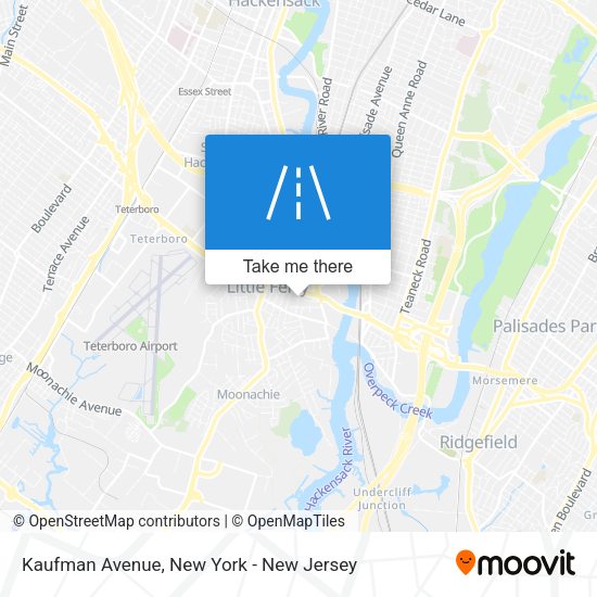 Mapa de Kaufman Avenue
