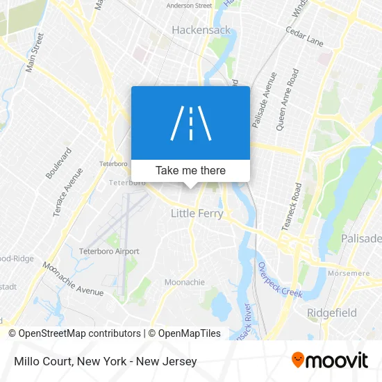 Millo Court map