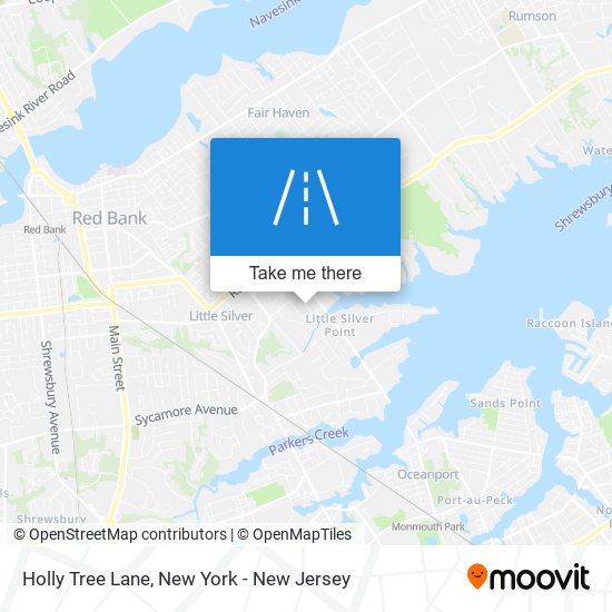 Holly Tree Lane map