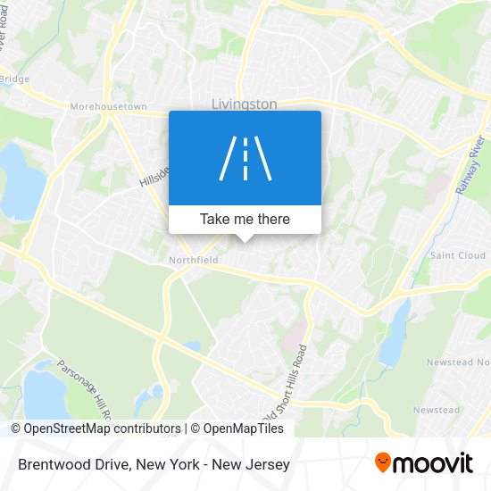 Mapa de Brentwood Drive