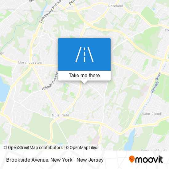 Mapa de Brookside Avenue