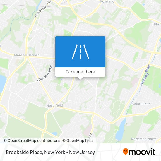 Mapa de Brookside Place