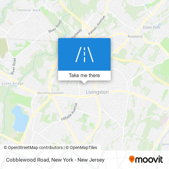 Cobblewood Road map