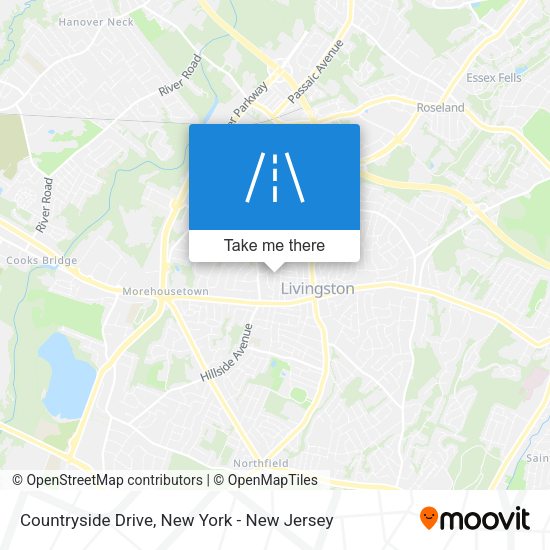 Mapa de Countryside Drive