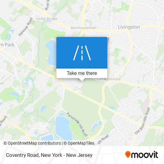 Mapa de Coventry Road